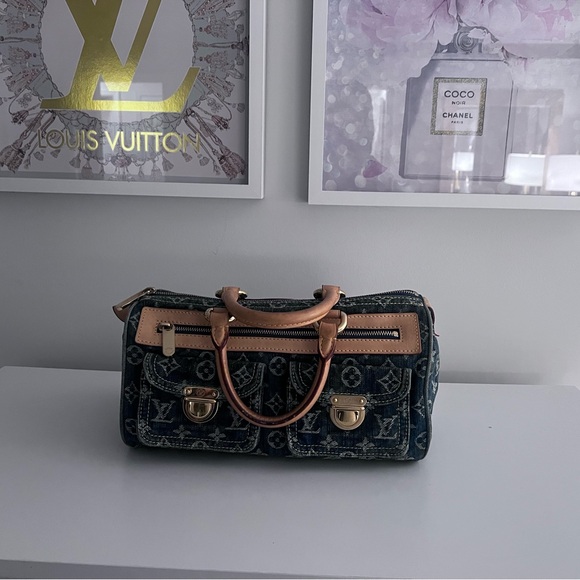 Designer Denim Handbag - Picture 1 of 12